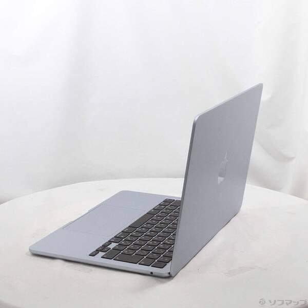 〔中古〕〔展示品〕 MacBook Air 13.6-inch Early-2025 MC6T4J／A Apple M4 10コアCPU_8コアGPU 16GB SSD256GB スカイブルー 〔26.3 Tahoe〕〔198-ud〕 |  | 01