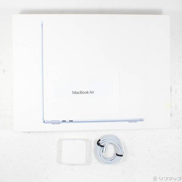 〔中古〕〔展示品〕 MacBook Air 13.6-inch Early-2025 MC6T4J／A Apple M4 10コアCPU_8コアGPU 16GB SSD256GB スカイブルー 〔26.3 Tahoe〕〔198-ud〕 |  | 04