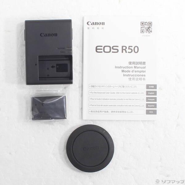 〔中古〕Canon(キヤノン) EOS R50 ボディ ブラック〔344-ud〕 |  | 05