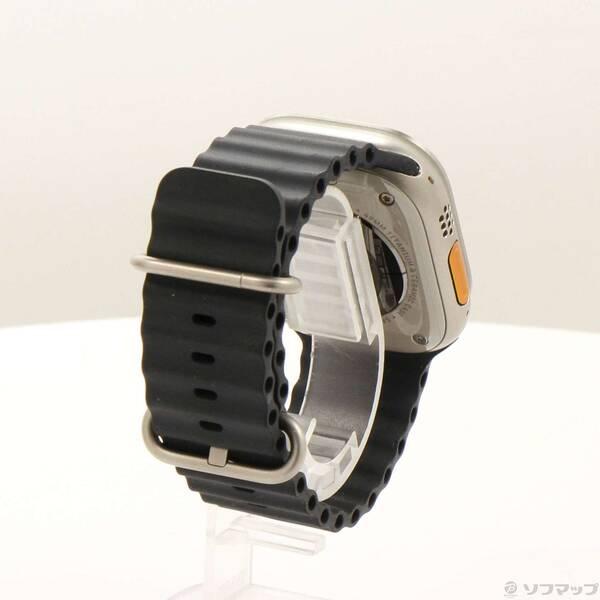 〔中古〕Apple(アップル) Apple Watch Ultra GPS + Cellular 49mm チタニウムケース ミッドナイトオーシャンバンド〔377-ud〕 |  | 02