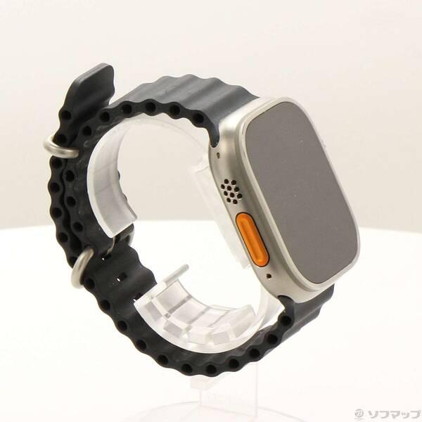 〔中古〕Apple(アップル) Apple Watch Ultra GPS + Cellular 49mm チタニウムケース ミッドナイトオーシャンバンド〔377-ud〕 |  | 03
