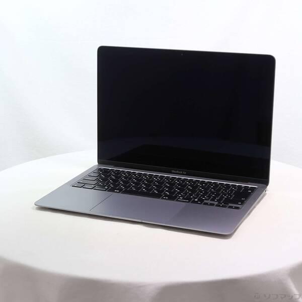 〔中古〕Apple(アップル) MacBook Air 13.3-inch Late-2020 MGN63J／A Apple M1 8コアCPU_7コアGPU 8GB SSD256GB スペースグレイ 〔26.3 Tahoe〕〔348-ud〕 | 