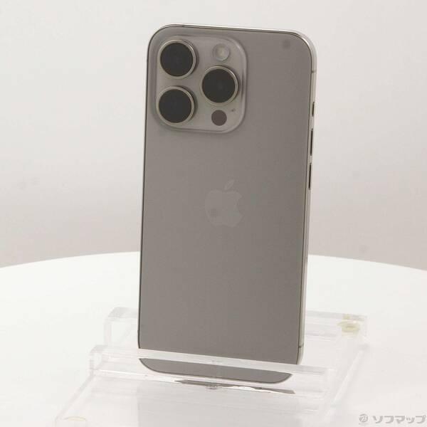 〔中古〕Apple(アップル) iPhone15 Pro 128GB ナチュラルチタニウム MTU93J／A SIMフリー〔196-ud〕 | 