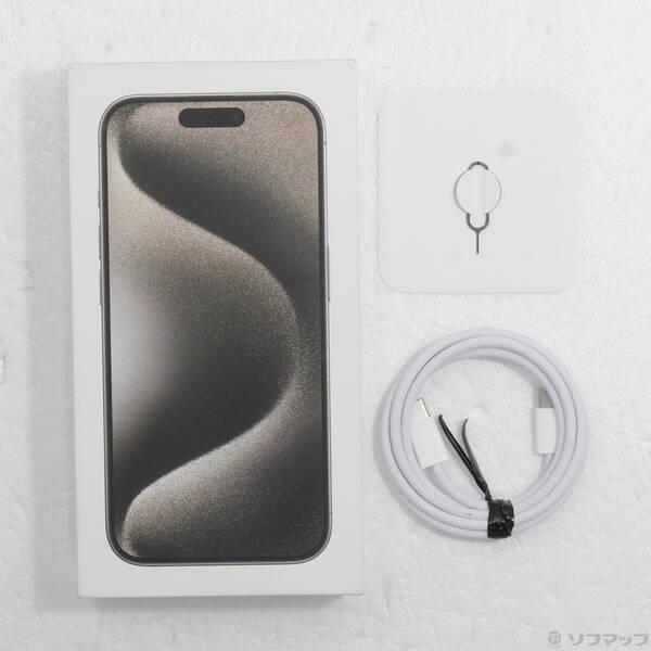 〔中古〕Apple(アップル) iPhone15 Pro 128GB ナチュラルチタニウム MTU93J／A SIMフリー〔196-ud〕 |  | 04