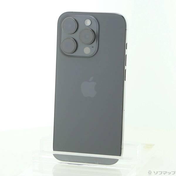 〔中古〕Apple(アップル) iPhone15 Pro 128GB ブラックチタニウム MTU73J／A SIMフリー〔262-ud〕 | 
