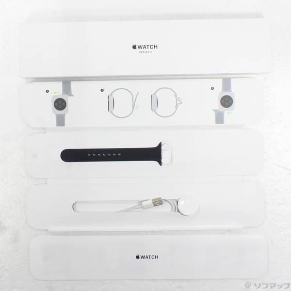 〔中古〕Apple(アップル) Apple Watch Series 3 GPS 38mm スペースグレイアルミニウムケース ブラックスポーツバンド〔247-ud〕 |  | 04