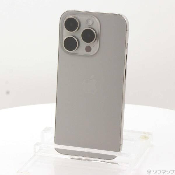 〔中古〕Apple(アップル) iPhone15 Pro 128GB ナチュラルチタニウム MTU93J／A SIMフリー〔349-ud〕 | 