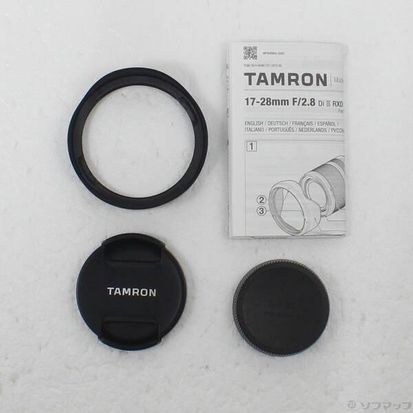 〔中古〕TAMRON(タムロン) 17-28mm F／2.8 Di III RXD (A046)〔251-ud〕 |  | 04