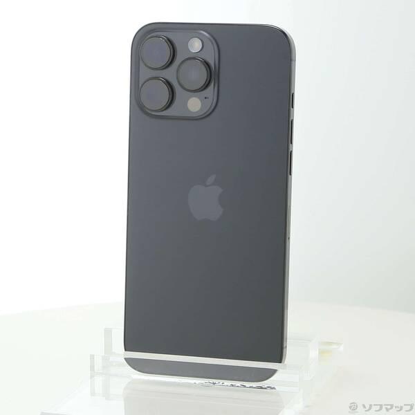 〔中古〕Apple(アップル) iPhone16 Pro Max 256GB ブラックチタニウム MYWG3J／A SIMフリー〔377-ud〕 | 