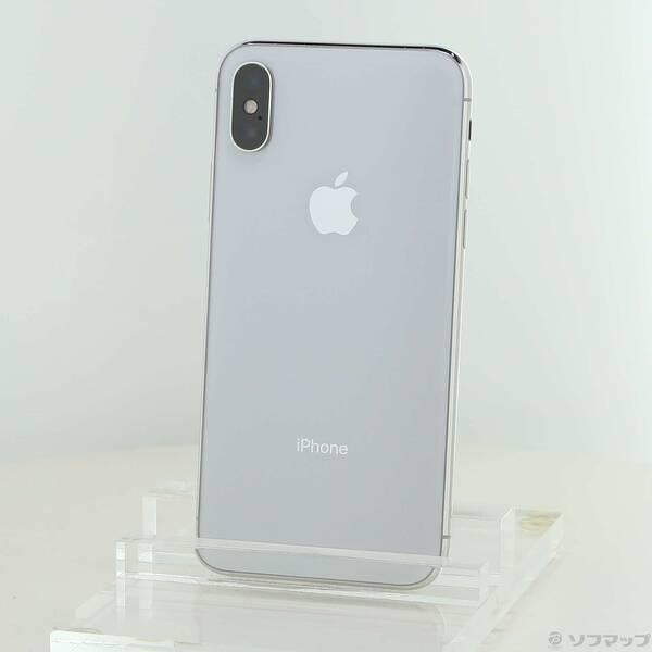 〔中古〕Apple(アップル) iPhoneX 64GB シルバー MQAY2J／A SIMフリー〔247-ud〕 | 
