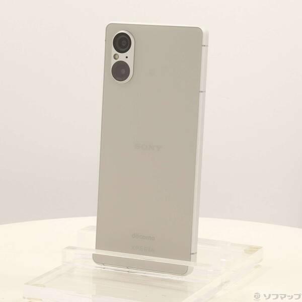 〔中古〕SONY(ソニー) Xperia 5 V 128GB プラチナシルバー SO-53D docomo SIMフリー〔262-ud〕 | 