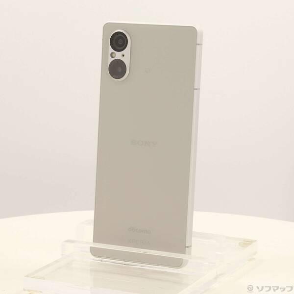 〔中古〕SONY(ソニー) Xperia 5 V 128GB プラチナシルバー SO-53D docomo SIMフリー〔258-ud〕 | 