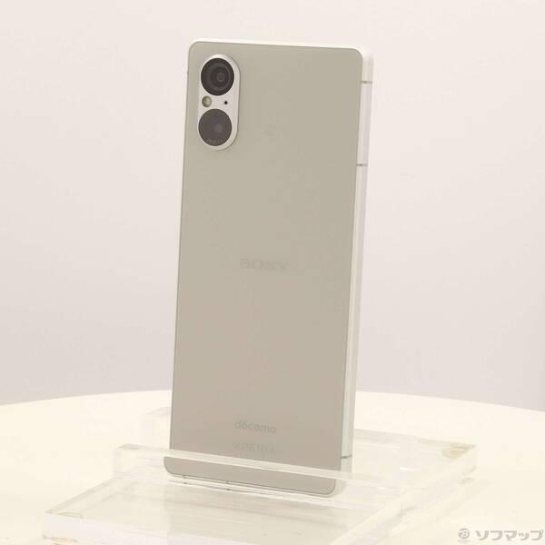 〔中古〕SONY(ソニー) Xperia 5 V 128GB プラチナシルバー SO-53D docomo SIMフリー〔258-ud〕 | 