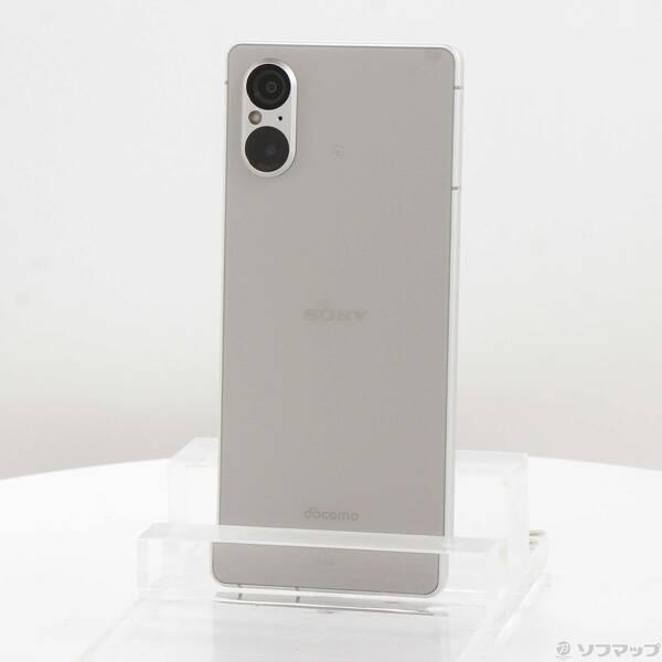 〔中古〕SONY(ソニー) Xperia 5 V 128GB プラチナシルバー SO-53D docomo SIMフリー〔258-ud〕 | 