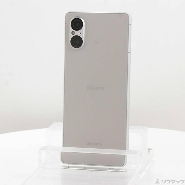 〔中古〕SONY(ソニー) Xperia 5 V 128GB プラチナシルバー SO-53D docomo SIMフリー〔258-ud〕 | 