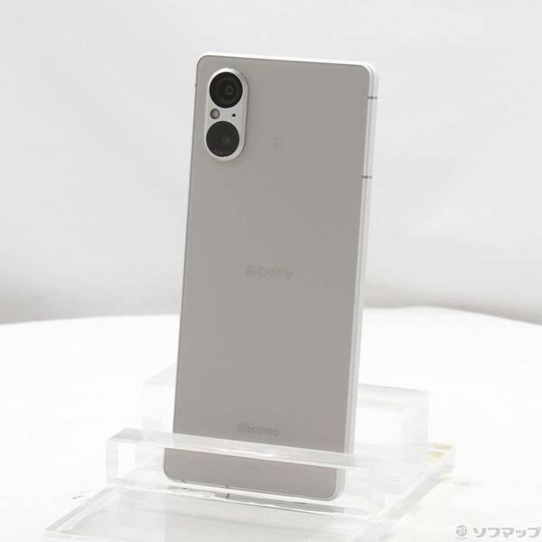 〔中古〕SONY(ソニー) Xperia 5 V 128GB プラチナシルバー SO-53D docomo SIMフリー〔262-ud〕 | 