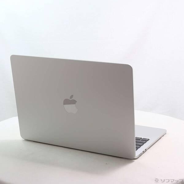〔中古〕Apple(アップル) MacBook Air 13.6-inch Early-2024 MRXQ3J／A Apple M3 8コアCPU_8コアGPU 8GB SSD256GB シルバー 〔14.0 Sonoma〕〔269-ud〕 |  | 02