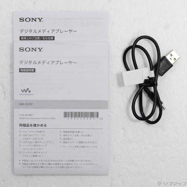 〔中古〕SONY(ソニー) WALKMAN ZX707 メモリ64GB+microSD ブラック NW-ZX707〔262-ud〕 |  | 04