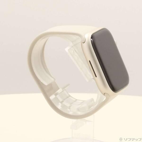 〔中古〕Apple(アップル) Apple Watch Series 9 GPS + Cellular 45mm スターライトアルミニウムケース スターライトソロループ〔198-ud〕 |  | 03