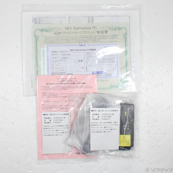 〔中古〕NEC(エヌイーシー) LAVIE N15 Slim PC-N157DGAB カームブラック 〔NEC Refreshed PC〕 ≪メーカー保証あり≫〔276-ud〕 |  | 04