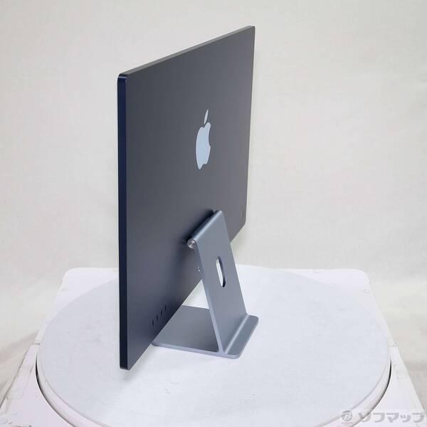 〔中古〕Apple(アップル) 〔展示品〕 iMac 24-inch Mid-2021 MGPK3J／A Apple M1 8コアCPU_8コアGPU 8GB SSD256GB ブルー 〔26.3 Tahoe〕〔377-ud〕 |  | 01