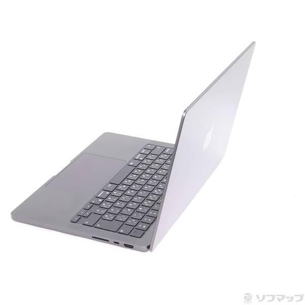 〔中古〕〔展示品〕 MacBook Pro 14.2-inch Late-2024 MW2U3J／A Apple M4 10コアCPU_10コアGPU 16GB SSD512GB スペースブラック 〔26.3 Tahoe〕〔196-ud〕 |  | 01