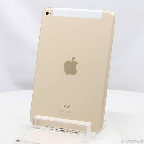 〔中古〕Apple(アップル) iPad mini 4 128GB ゴールド MK782J／A docomoロック解除SIMフリー〔349-ud〕 | 