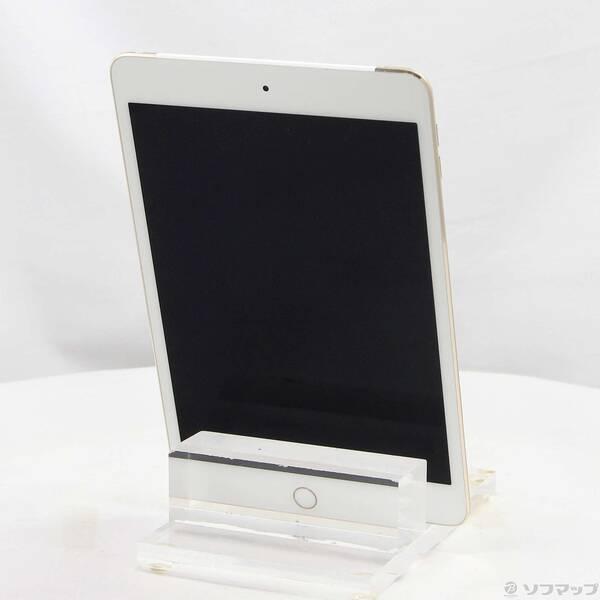 〔中古〕Apple(アップル) iPad mini 4 128GB ゴールド MK782J／A docomoロック解除SIMフリー〔349-ud〕 |  | 02