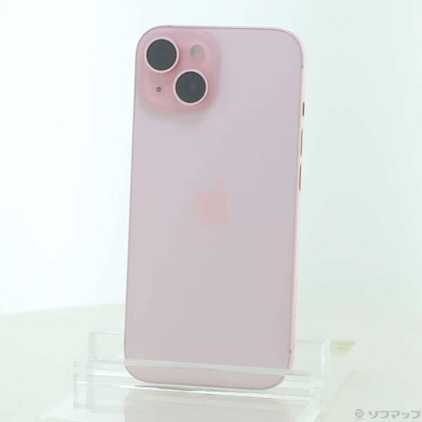 〔中古〕Apple(アップル) iPhone15 128GB ピンク MTMJ3J／A SIMフリー〔198-ud〕 | 
