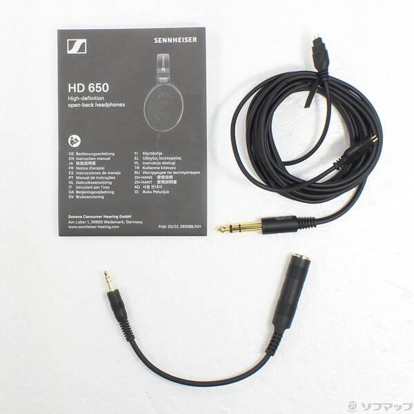 〔中古〕SENNHEISER(ゼンハイザー) オープンエア型ダイナミックヘッドホン HD650 (508825)〔262-ud〕 |  | 04
