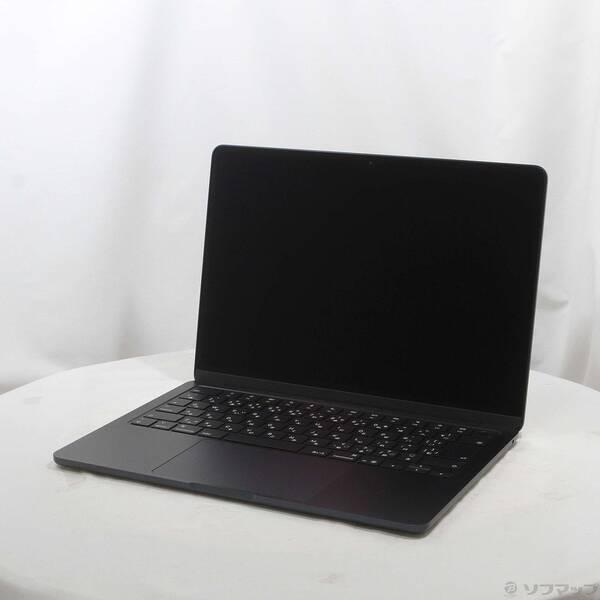 〔中古〕〔展示品〕 MacBook Air 13.6-inch Early-2025 MC6C4J／A Apple M4 10コアCPU_10コアGPU 24GB SSD512GB ミッドナイト 〔26.3 Tahoe〕〔377-ud〕 | 