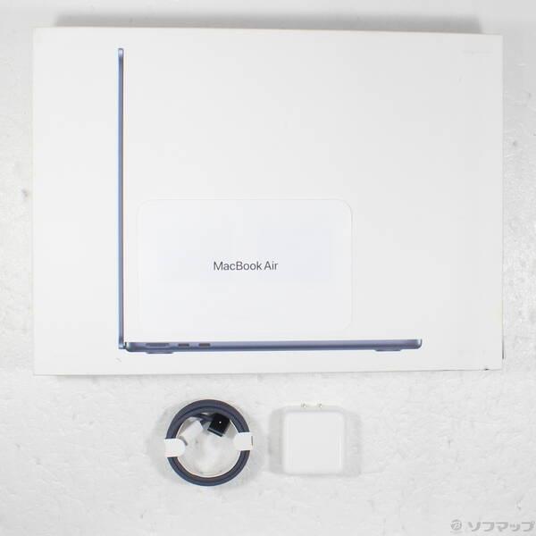 〔中古〕〔展示品〕 MacBook Air 13.6-inch Early-2025 MC6C4J／A Apple M4 10コアCPU_10コアGPU 24GB SSD512GB ミッドナイト 〔26.3 Tahoe〕〔377-ud〕 |  | 04