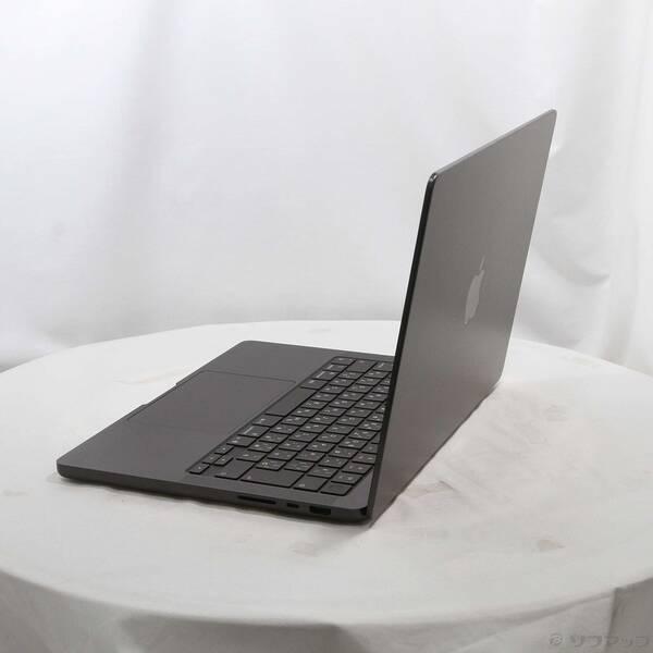 〔中古〕〔展示品〕 MacBook Pro 14.2-inch Late-2025 MDE04J／A Apple M5 10コアCPU_10コアGPU 16GB SSD512GB スペースブラック 〔26.3 Tahoe〕〔258-ud〕 |  | 01