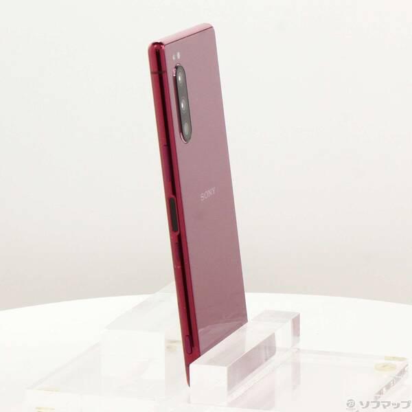 〔中古〕SONY(ソニー) Xperia 5 64GB レッド SOV41 auロック解除SIMフリー〔371-ud〕 |  | 03