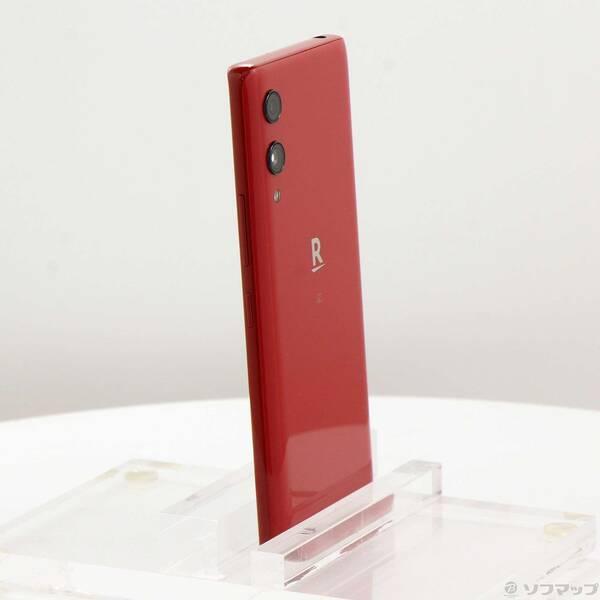 〔中古〕楽天モバイル Rakuten Hand 64GB クリムゾンレッド P710 楽天 SIMフリー〔352-ud〕 |  | 03