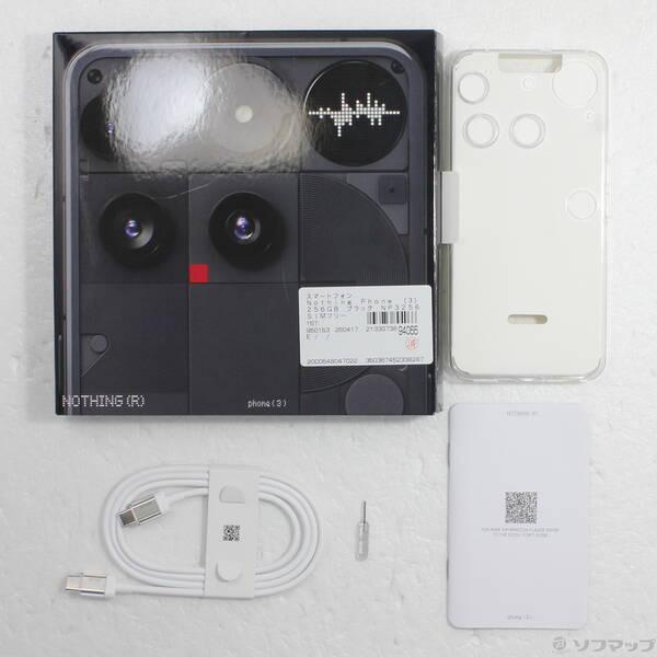 〔中古〕Nothing（ナッシング） Nothing Phone (3) 256GB ブラック NP3256 SIMフリー〔276-ud〕 |  | 04