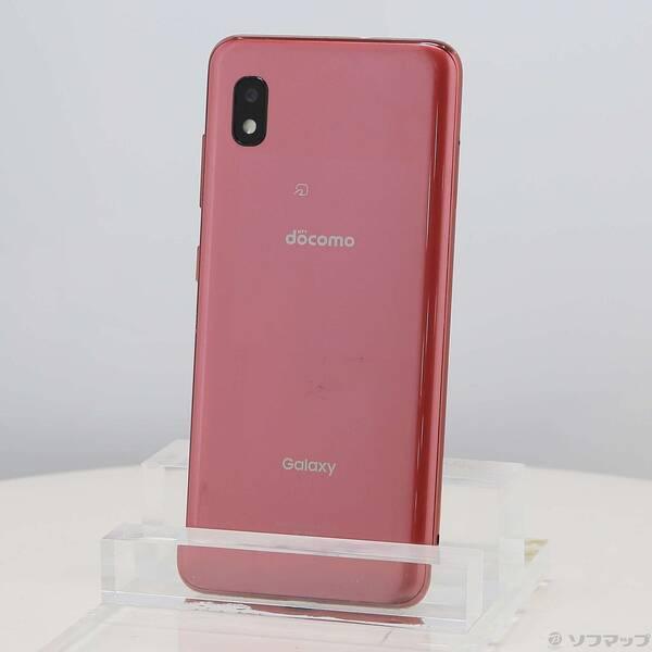 〔中古〕GALAXY(ギャラクシー) GALAXY A21 64GB レッド SC-42A docomoロック解除SIMフリー〔297-ud〕 | 