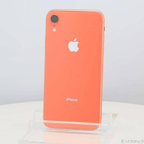 〔中古〕Apple(アップル) iPhoneXR 64GB コーラル NT0A2J／A SIMフリー〔352-ud〕 | 