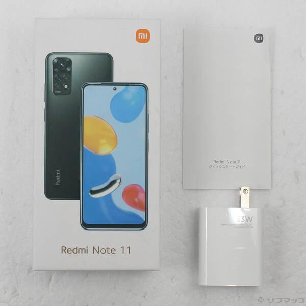 〔中古〕XIAOMI Redmi Note 11 64GB トワイライトブルー 2201117TL SIMフリー〔352-ud〕 |  | 04