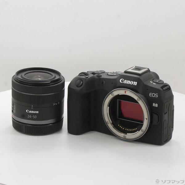 〔中古〕Canon(キヤノン) EOS R8 RF24-50 IS STM レンズキット〔196-ud〕 | 