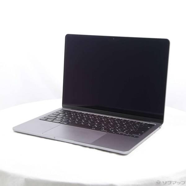 〔中古〕Apple(アップル) MacBook Air 13.6-inch Mid-2022 MLXW3J／A Apple M2 8コアCPU_8コアGPU 8GB SSD256GB スペースグレイ 〔26.3 Tahoe〕〔276-ud〕 | 