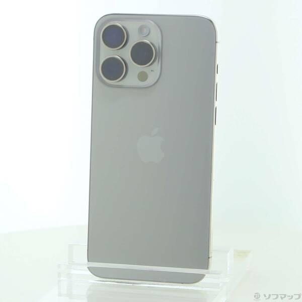 〔中古〕Apple(アップル) iPhone15 Pro Max 512GB ナチュラルチタニウム MU6W3J／A SIMフリー〔276-ud〕 | 