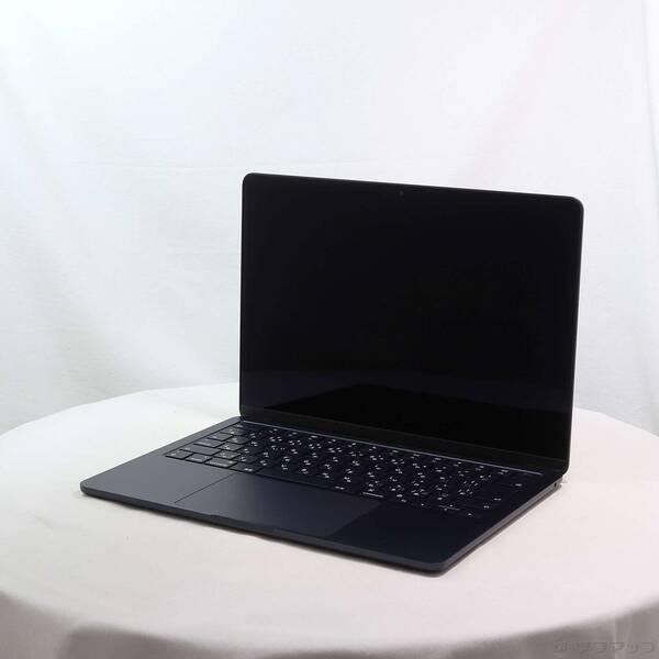 〔中古〕Apple(アップル) MacBook Air 13.6-inch Mid-2022 MLY43J／A Apple M2 8コアCPU_10コアGPU 8GB SSD512GB ミッドナイト 〔26.3 Tahoe〕〔276-ud〕 | 