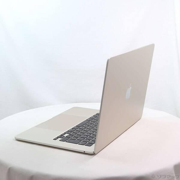 〔中古〕Apple(アップル) MacBook Air 15.3-inch Mid-2023 MQKV3J／A Apple M2 8コアCPU_10コアGPU 8GB SSD512GB スターライト 〔26.3 Tahoe〕〔344-ud〕 |  | 01