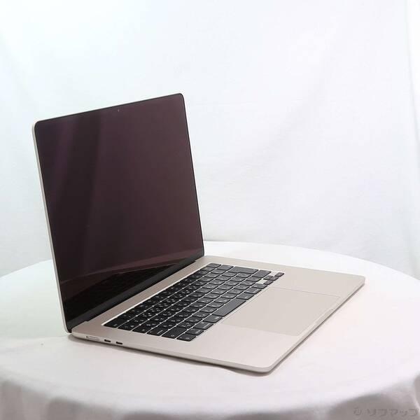 〔中古〕Apple(アップル) MacBook Air 15.3-inch Mid-2023 MQKV3J／A Apple M2 8コアCPU_10コアGPU 8GB SSD512GB スターライト 〔26.3 Tahoe〕〔344-ud〕 |  | 03