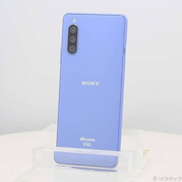 〔中古〕SONY(ソニー) Xperia 10 III 128GB ブルー SO-52B docomoロック解除SIMフリー〔305-ud〕 | 