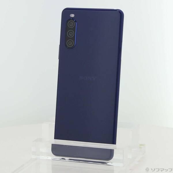 〔中古〕SONY(ソニー) Xperia 10 II 64GB ブルー SOSAP4 Y!mobile〔352-ud〕 | 