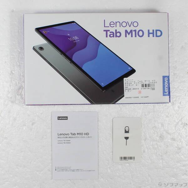 〔中古〕Lenovo(レノボジャパン) Lenovo Tab M10 HD 64GB アイアングレー ZA6W0003JP Wi-Fi〔295-ud〕 |  | 04