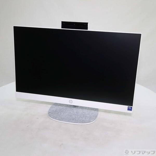 〔中古〕hp(エイチピー) 〔展示品〕 HP All-in-One 24-cr2000jp BD5A7PA-AAAB シェルホワイト〔295-ud〕 | 