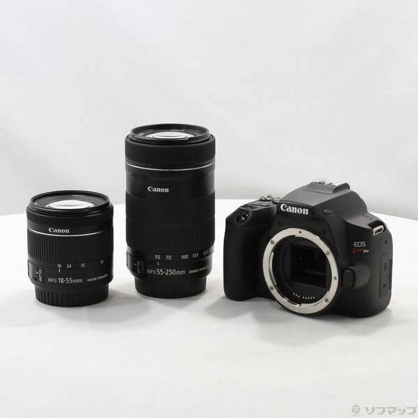 〔中古〕Canon(キヤノン) EOS Kiss X10 ダブルズームキット ブラック〔368-ud〕 | 